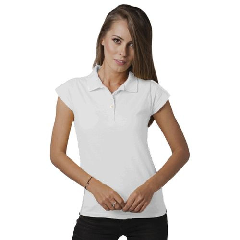 M&O TIPO POLO PIQUE 50/50 ALG/POL DAMA  S-XL imagen